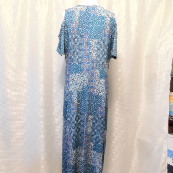 Ny Collection Plus Cold-Shoulder dress - 1XP - Picture 4 of 4